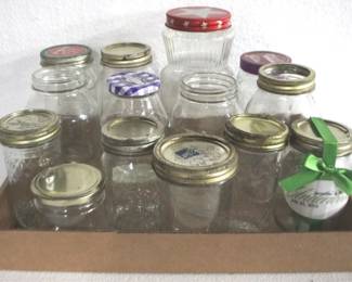 8023 - Lot of Assorted Jars
