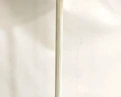 3049 - Floor Lamp - 62" - Damaged Cord You are buying a used as-is electric/electronic item. We do not guarantee all components are present, and if it is not expressly stated, it is untested.
