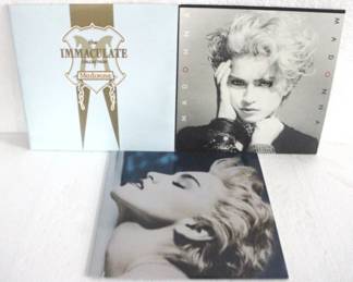 8121 - 3 Madonna LP Records
