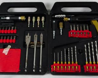1472 - Craftsman Drill Bit Set in Case
