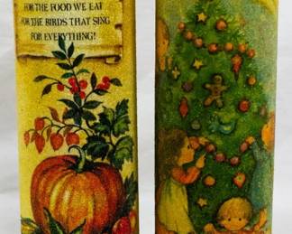 27 - 2 Candle Holders 9.5"
