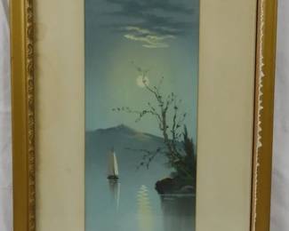 1411 - Unsigned Framed Art 24x14
