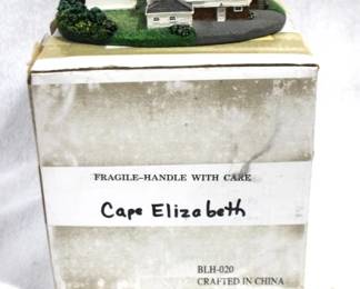5188 - Danbury Mint Cape Elizabeth Lighthouse w/ Box
