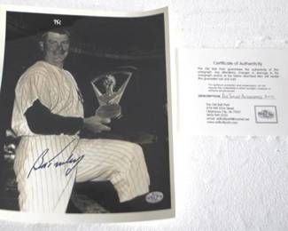 8066 - Bob Turley 8x10 Signed Photo w / COA
