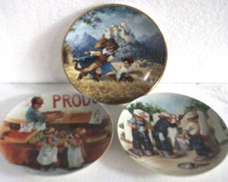 8089 - 3 Knowles Collector Plates - 8.5"
