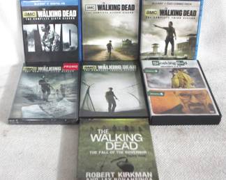 7744 - Walking Dead & Breaking Bad DVDs/ Blu Rays
