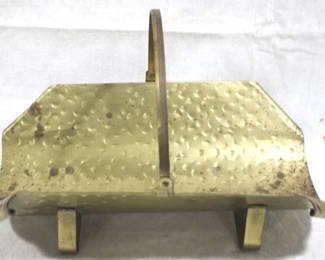 8535 - Brass Log Carrier - 13" x 22" x 15"
