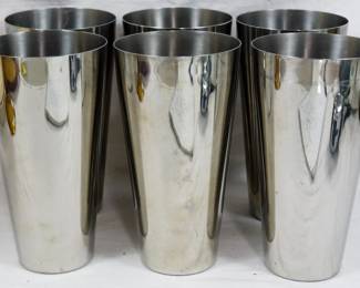12 - 6 Metal Tumblers 7":
