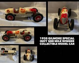 1960’s model car- 1935 Gilmore Special Indy 500 Mile Winner