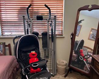 Stroller - mirror - excercise machine 