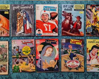 Vintage comic books