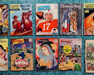 Vintage comic books