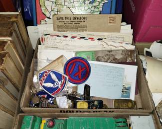 Vintage miscellaneous military memorabilia