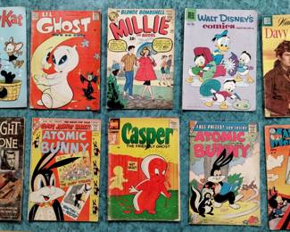 Vintage comic books