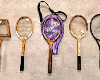 Vintage tennis gear