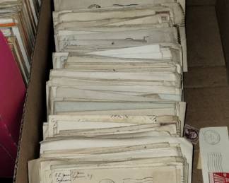 Miscellaneous vintage military memorabilia / letters