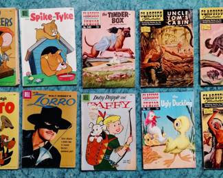 Vintage comic books