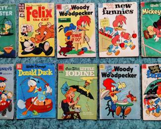 Vintage comic books