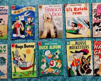 Vintage comic books