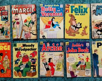 Vintage comic books