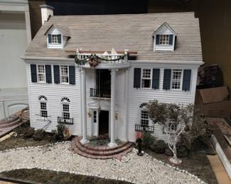 Huge vintage dollhouse