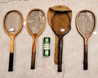 Vintage tennis gear