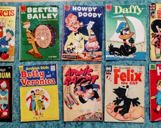 Vintage comic books