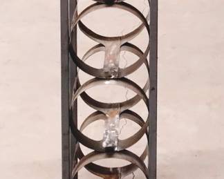 Vintage steel freon holder