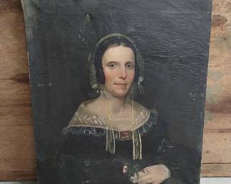 Antique oil painting