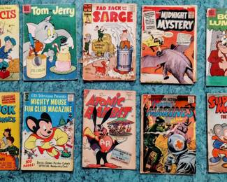 Vintage comic books