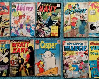 Vintage comic books