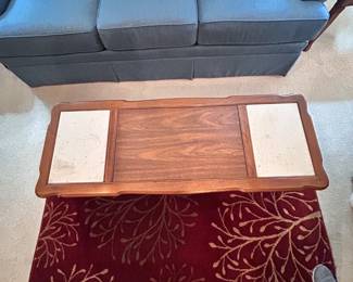 Wood and Marble coffee table