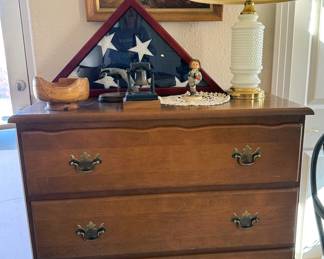 Vintage maple dresser