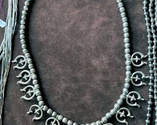 Squash blossom necklace