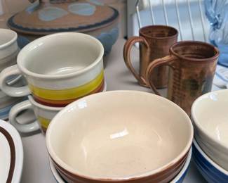 Vintage mugs + bowls