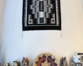 Two Grey Hills Navajo/Dine rug