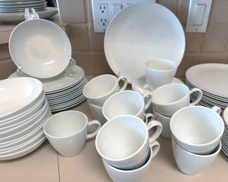 Centura whiteware dishes