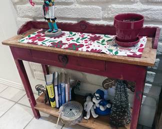 Wooden antique sideboard
