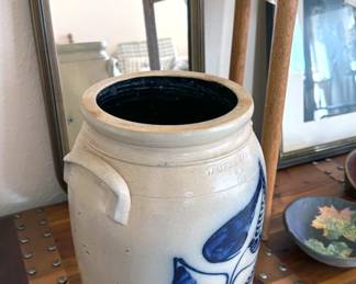 Stoneware crock