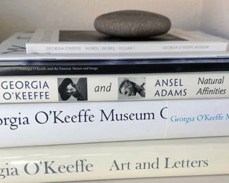 Coffee Table: Georgia O’Keefe, New Mexico, Obama, atlas