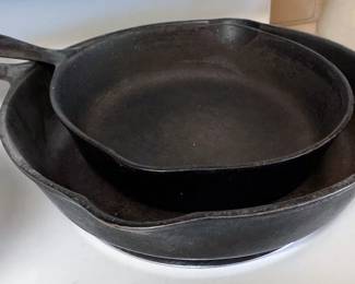 Cast iron skillets