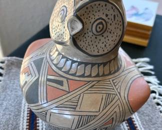 Mata Ortiz owl vessel