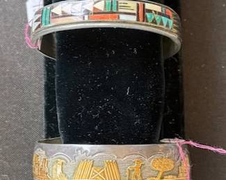 Native American cuff bracelets