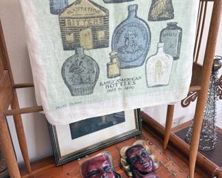 Antique quilt rack
