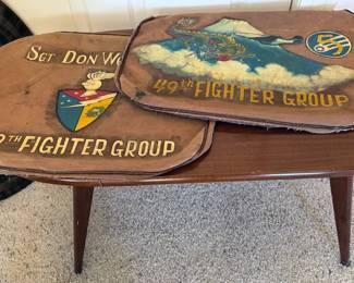 Vintage 49th Fighter Group bags