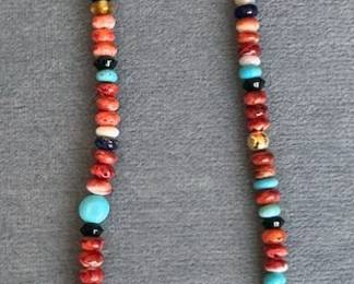 Native American beaded necklace 