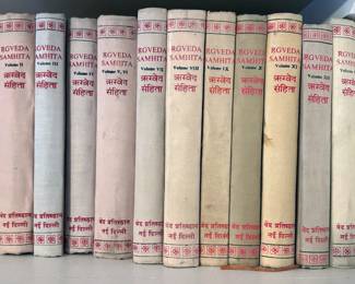 Vintage Rig-Veda Samhita (12 volumes)