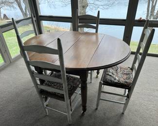 Vintage Kitchen Table and Chairs