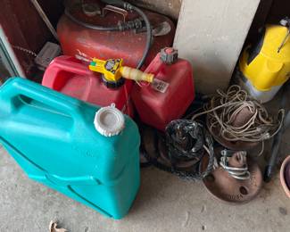 Water and Gas Cans