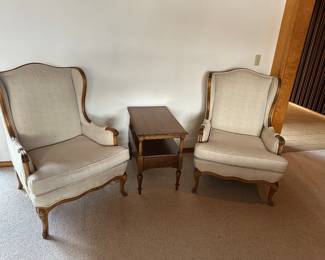 Wing Back Arm Chairs 